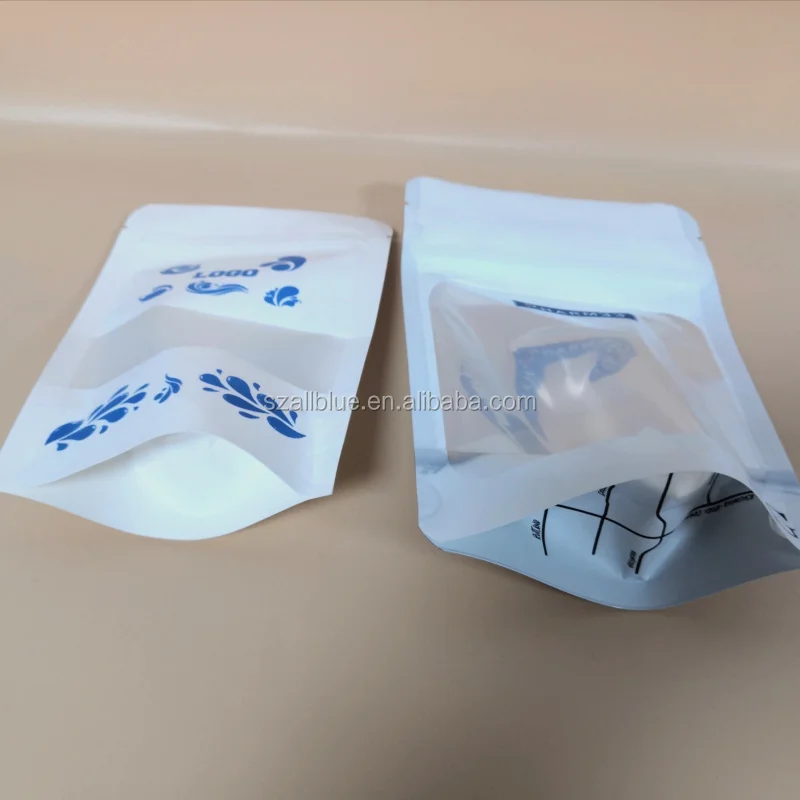 
New design heat seal mylar cookies packaging bag oz stand up pouch plastic popcorn bags 