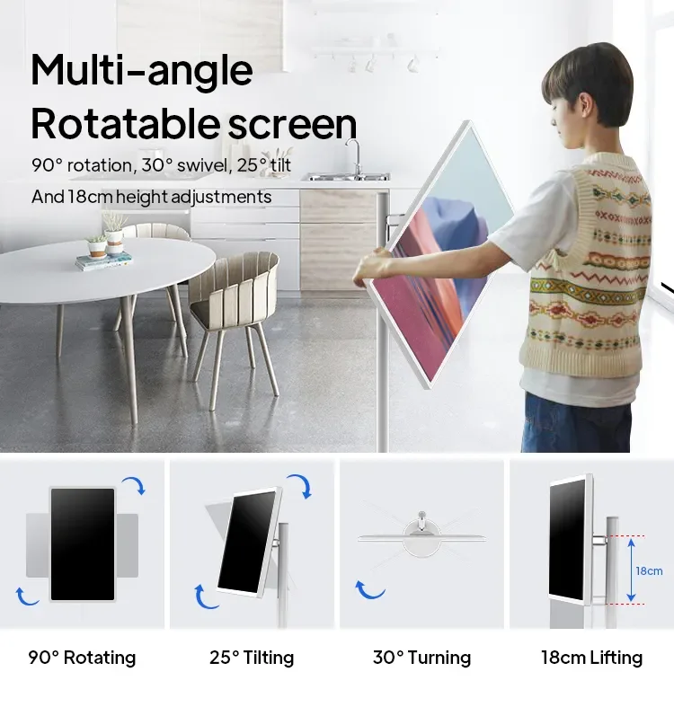 Hot Sale 24 Inch 32 Inch Large Screen Standby Me Touch Screen Gaming Monitor Tablette Android