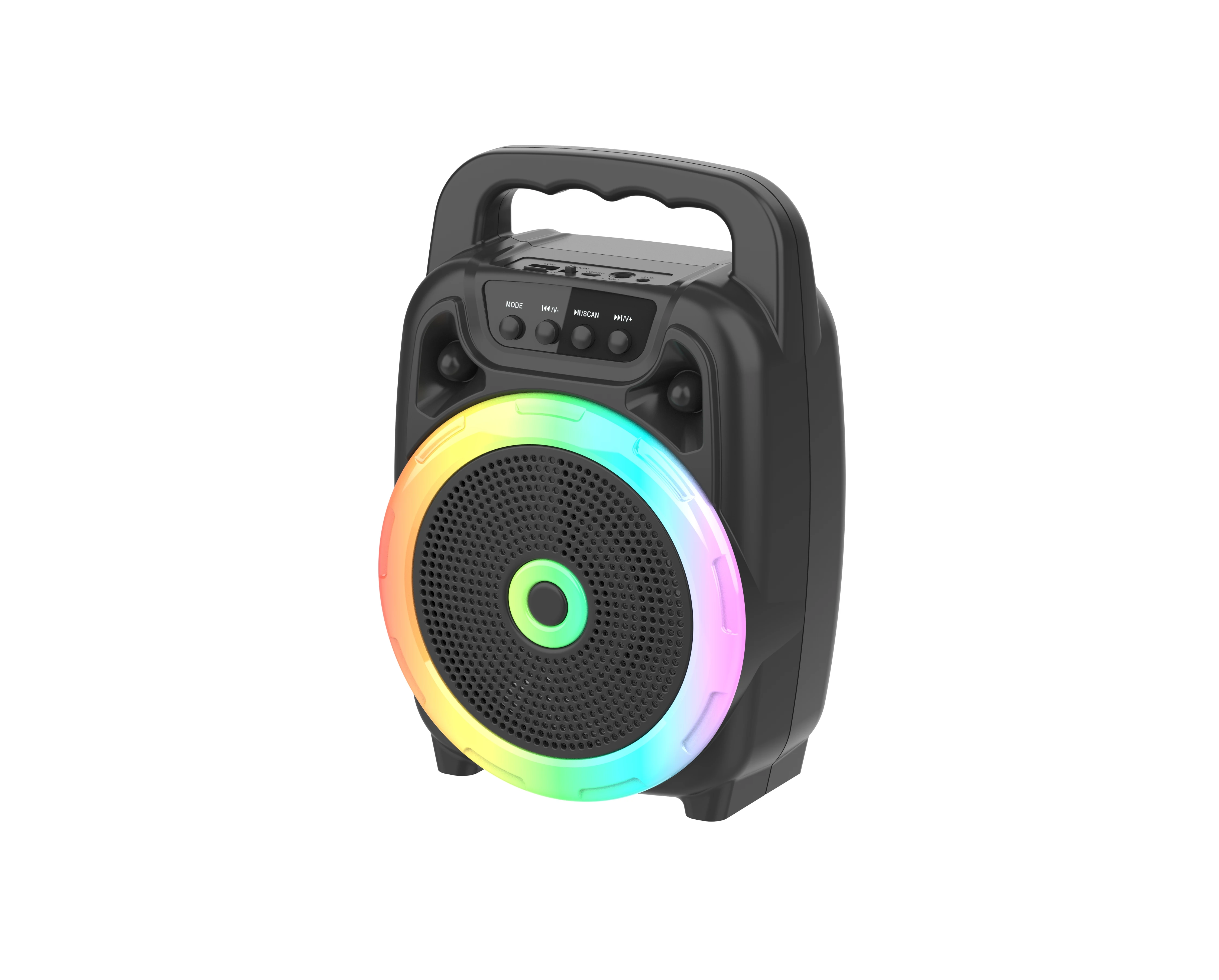2021 Outdoor Portable Colorful Led Speakers Wireless Bluetooth Speaker Outdoor With LED Light