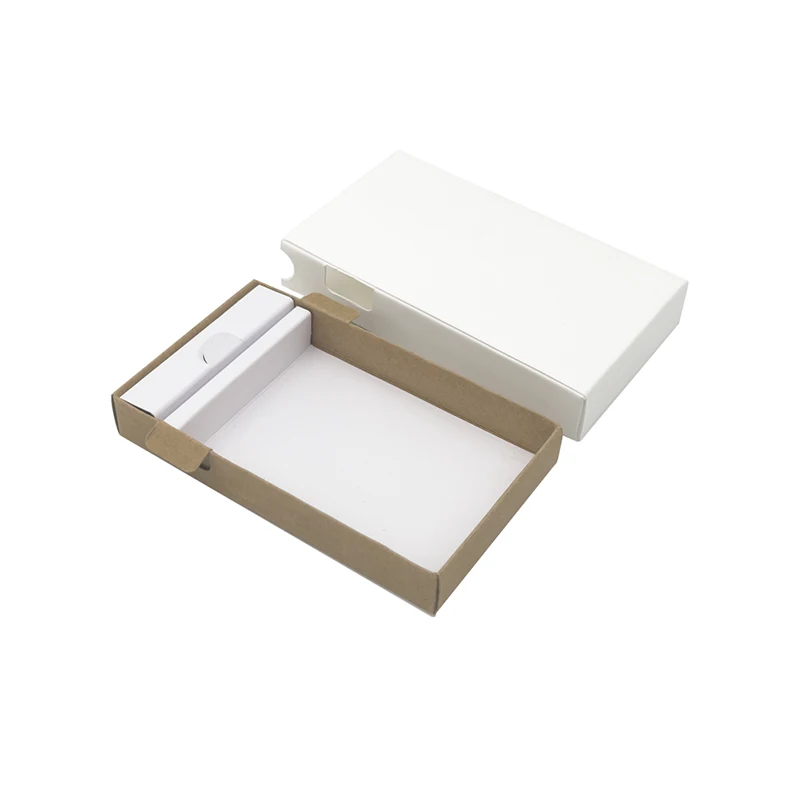 Cheap Pre Child Resistant ChildProof Roll CR Cone Pure White Drawer Packaging Paper Box with Match Zone