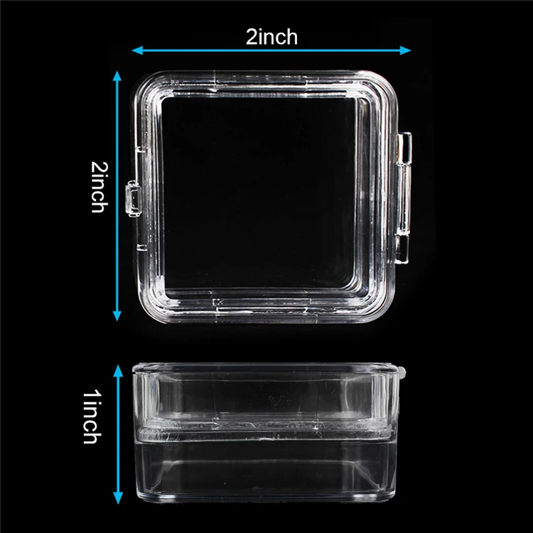 2 inch Clear Denture Box / Plastic Membrane  Box