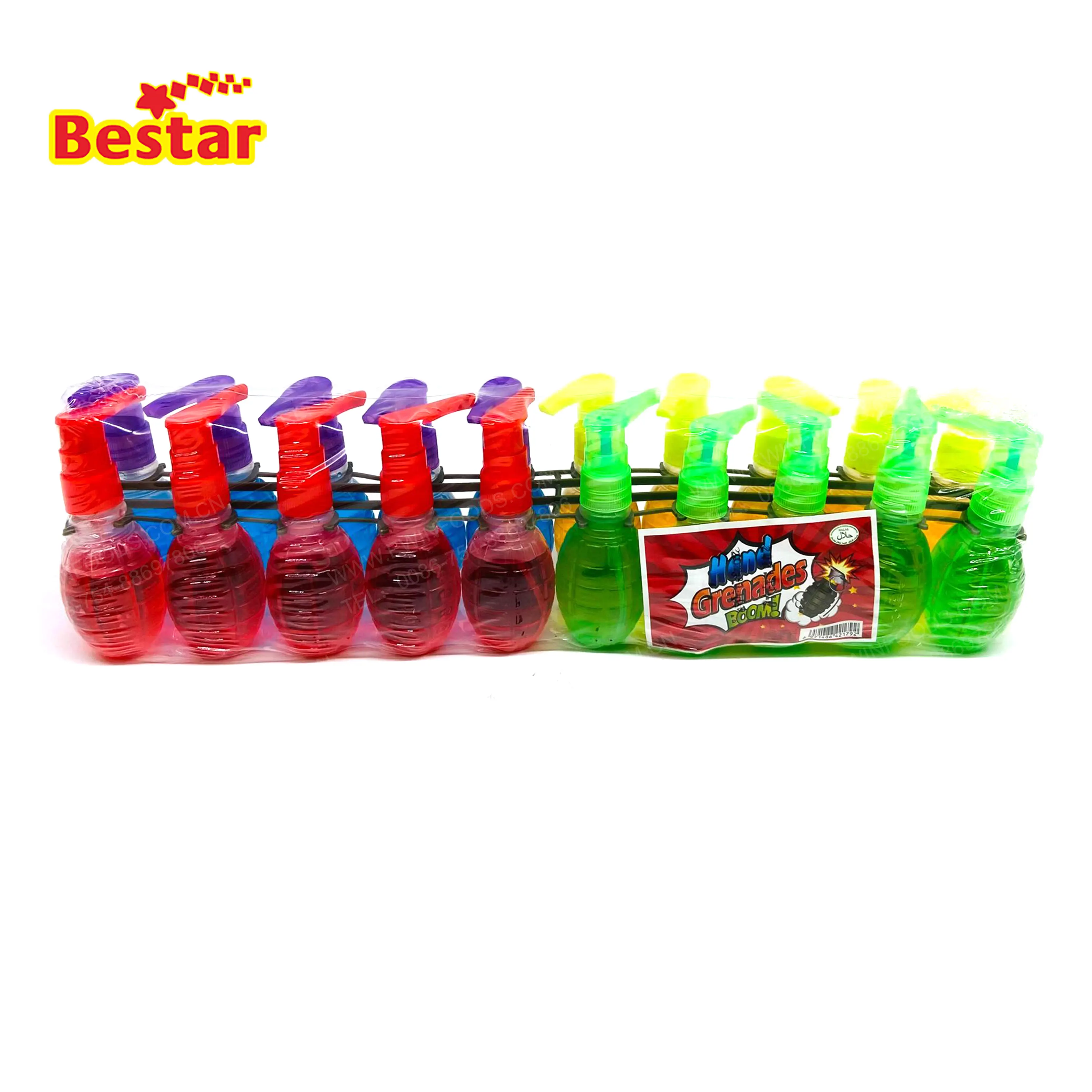 New BOOM BOOM Grenade Toy candy Spray Candy Liquid Sweet Candy for wholesale