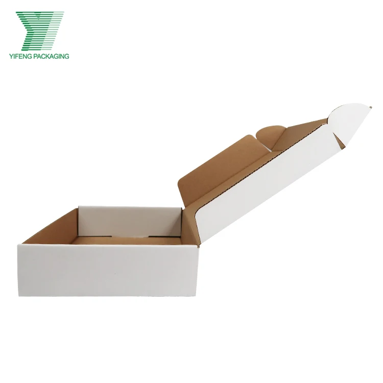 In Stock Luxury Double Side Printing Logo Corrugated Shipping Mailers Printing wig hair packaging boxes