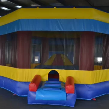 High Quality PVC Commercial Inflatable Trampoline Durable Giant Moonwalks & Jumpers Direct From China Factory