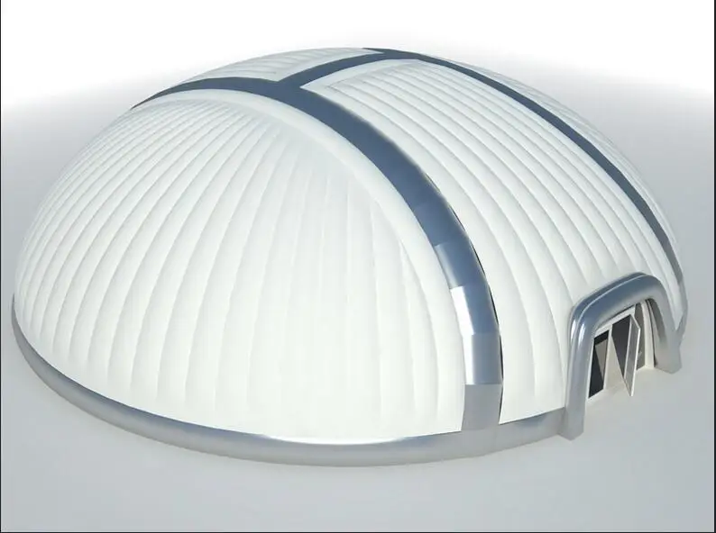 Most popular white inflatable dome tent