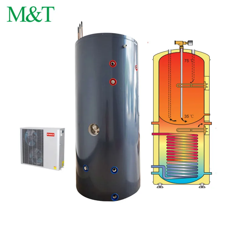 Air conditioning for homes with 200-300l hot water tank heat pump water heaters