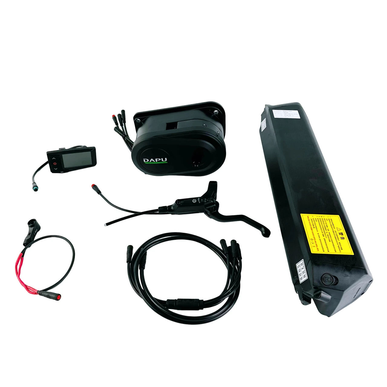 36V 250W Mid Drive Brushless Motor Conversion Kit Electric Bike Rear Wheel Waterproof Connector LED Display Thumb Made China