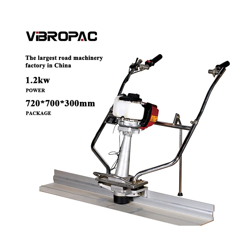 Factory Price Concrete Floor Leveling Vibratory Screed Machine Floor Surface Finishing Screed Machine