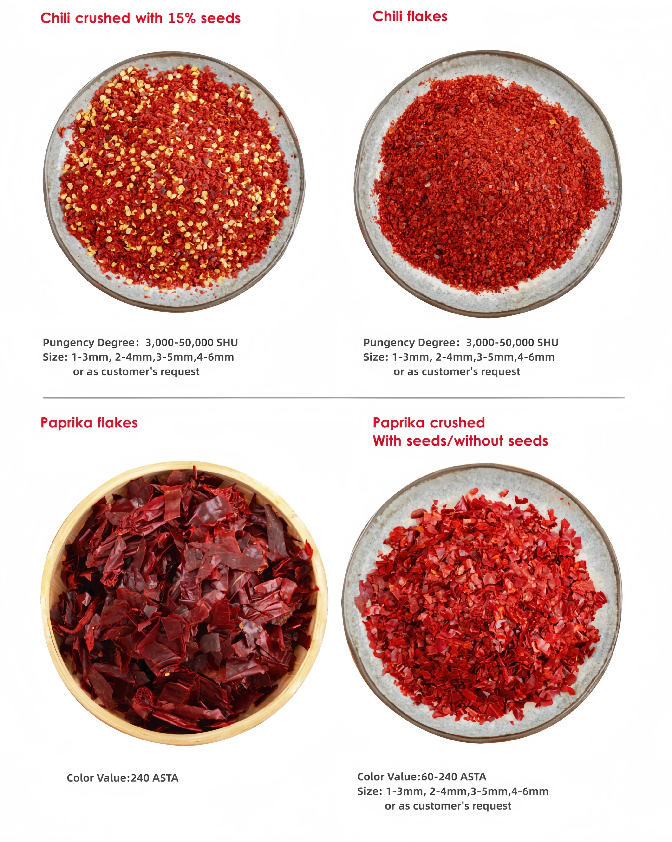 RYQ Sweet Paprika Chili Big Chili Pepper Whole Spanish Dried Red Chili For Seasoning