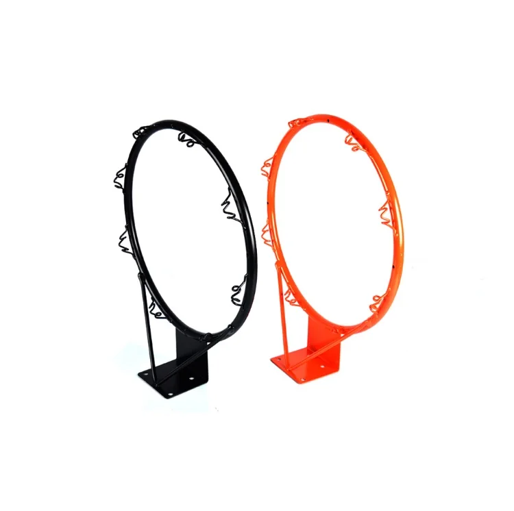 Powder coated 23cm official basketball rim size for kids dunking game playing