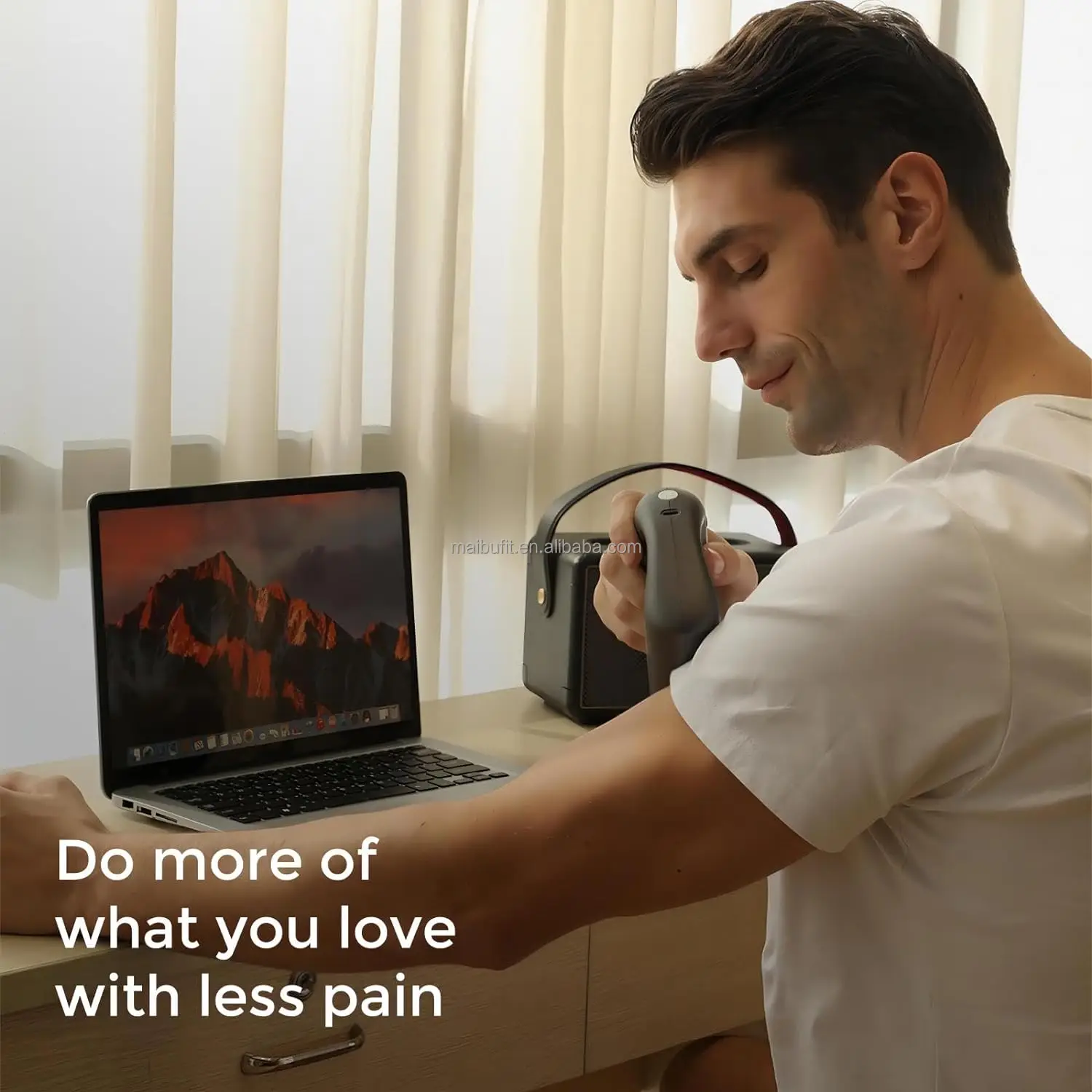 Total Body Massage,Power ring  All in one Portable Massage ,Wearable Electric Massage on Whole Body Part