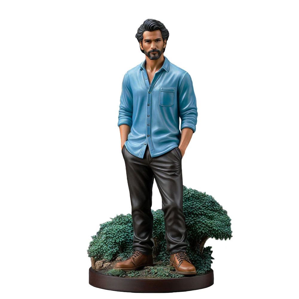 OEM Home cabinet decor collection pop mini 3d anime statues custom resin craft miniature stand action figure figurines