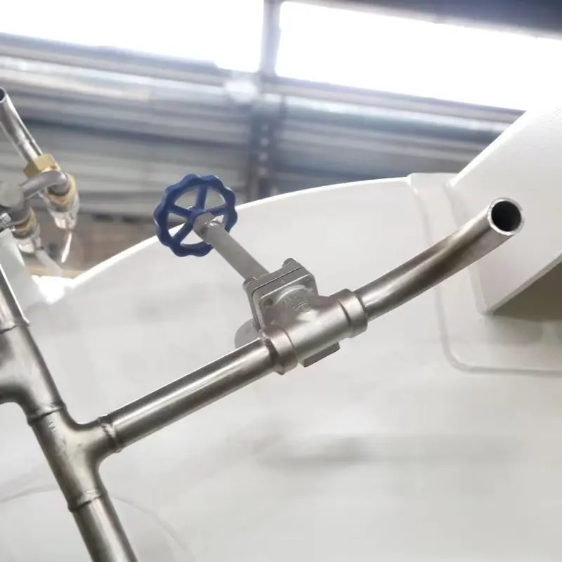 RFCC Cryogenic Storage Tank For Industrial Gas Liquid Oxygen, Nitrogen, Argon, CO2, LNG