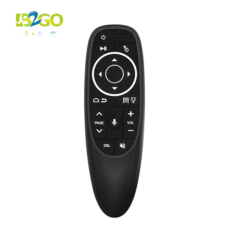 Factory Wholesale G10s Pro Google Voice Search Nano Receiver 6 Axis Gyroscope Backlit 2.4g Air Mouse Tv Remote Controls