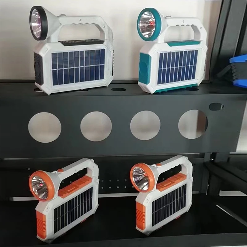 Fishing Camping Flashlights Solar Powered Torch Light Rechargeable Solar Flashlights