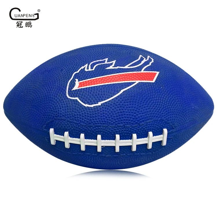 Customize Logo Mini Size 3 Cheap Promotional Rubber Rugby Ball Wholesale