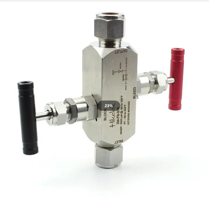 Swagelock Type SS316 Instrumentation 2 3 5 Way Pressure Transmitter Manifolds
