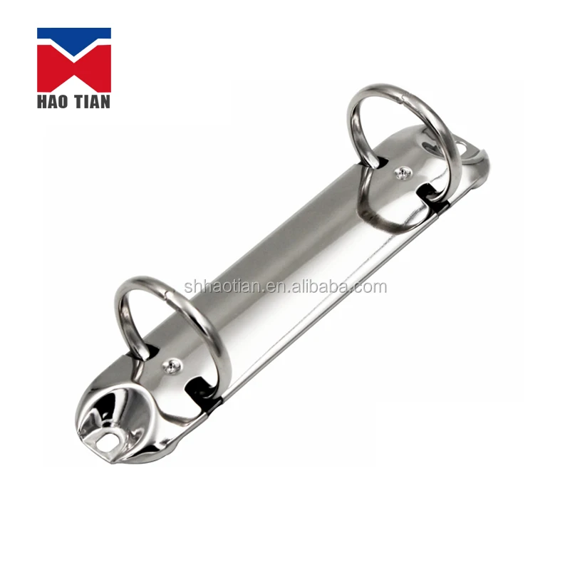 stationary clip metal 2 ring binder mechanisms