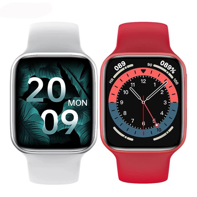 Blue tooth Call IPS Screen Heart Rate Replaceable Strap Smart Watch Men Women