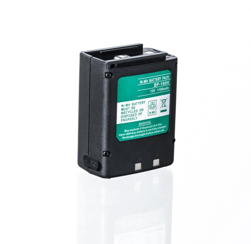
Hot sale 12V NI-CD 600mAh NI-MH 1100mAh rechargeable Battery BP-166 BP-166H for Walkie Talkie ICOM IC-A3/A3E IC-A22/A22E 