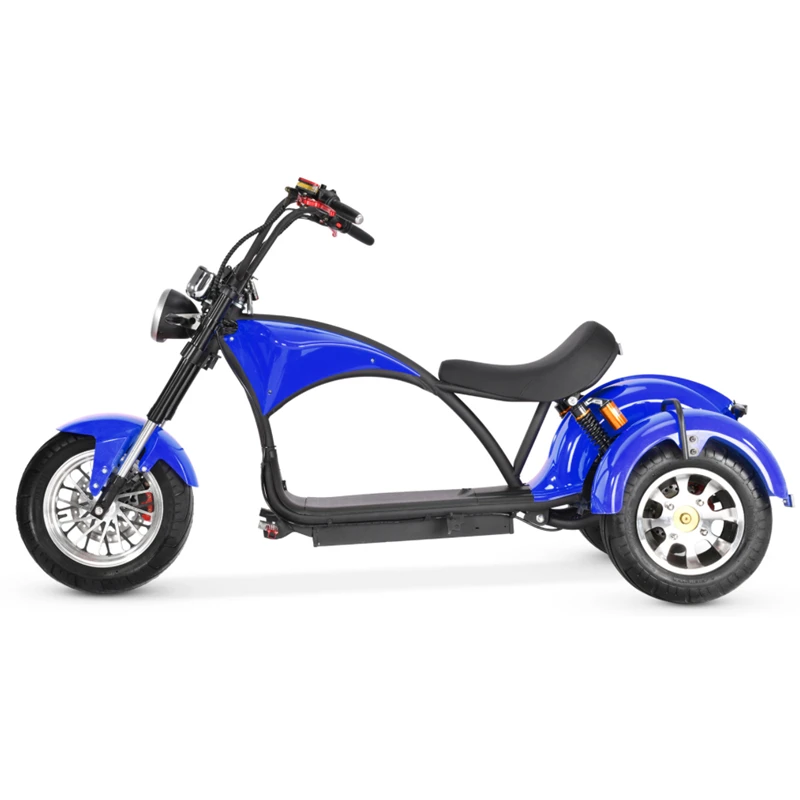 Moto Electrica 3000w Road Legal Retro Style Bike Adult Three Wheel Electric Tricycle
