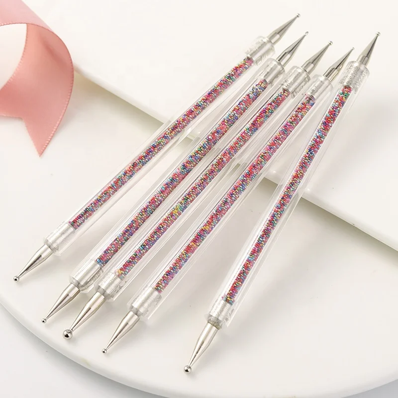 5 шт набор для ногтей красоты маникюр сбор наборы блестящие сандалии с украшениями Нейл-арт нажмите силой так рисунок чертежная Ручка инструмент