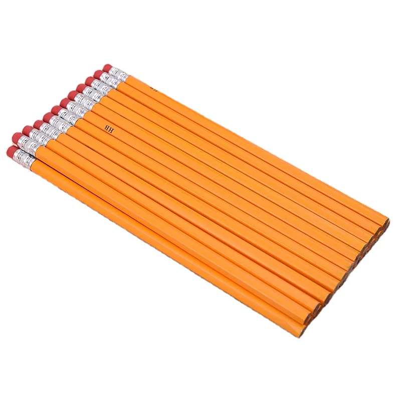School Supplies standard NaturalWooden Pencil Custom Promotional Kids Writing 2b Pencils for Kids