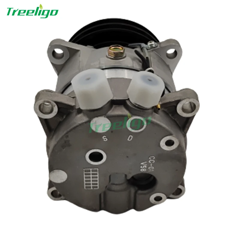 Vehicle Car Ac compressor V5 PD132MM for Komatsu  2PK high quality