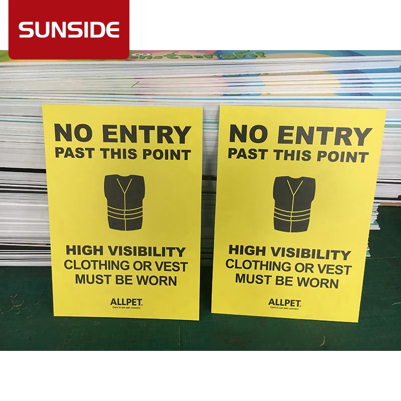 Custom outdoor Pvc Forex Board Pvc Sintra Board Full Color Printing Pvc Foam Board Sign