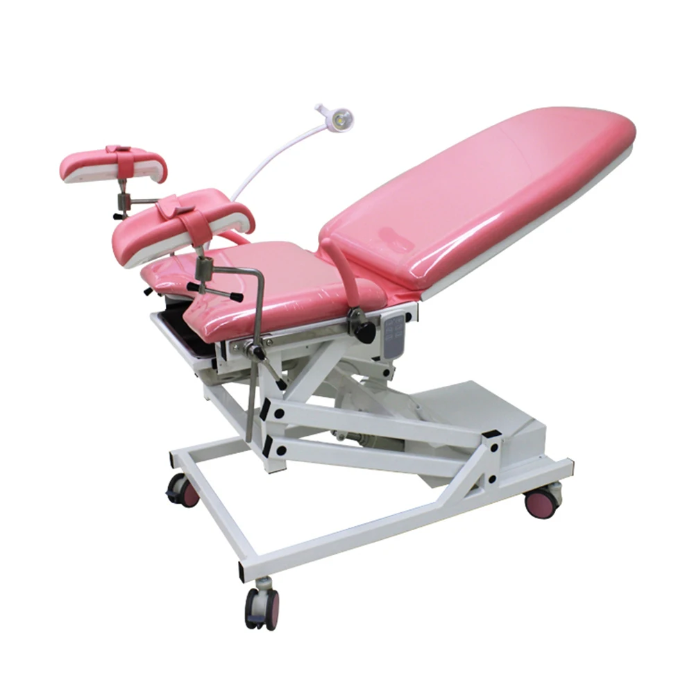 High Quality Hospital Delivery Room Equipment Portable Gynaecological Examination Bed Gynecology Exam Bed Chair