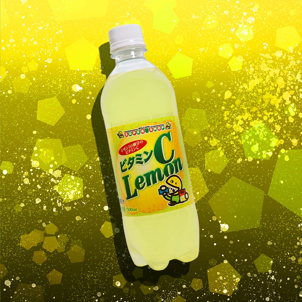 Japanese tasty soda vitamine c nutrition carbonated soft drinks