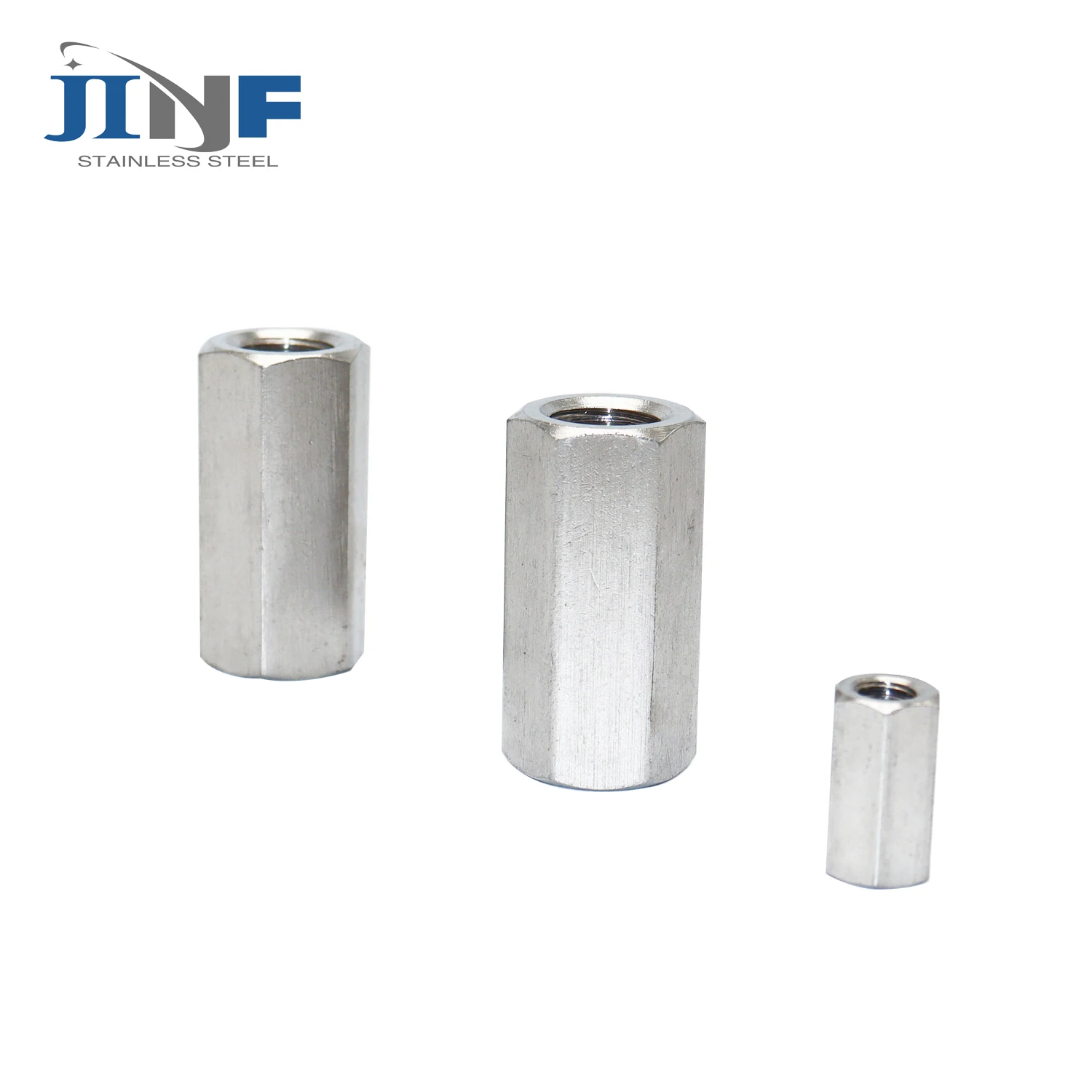 Stainless Steel 304 316 Long Hex Nut DIN6334 Coupling Nut