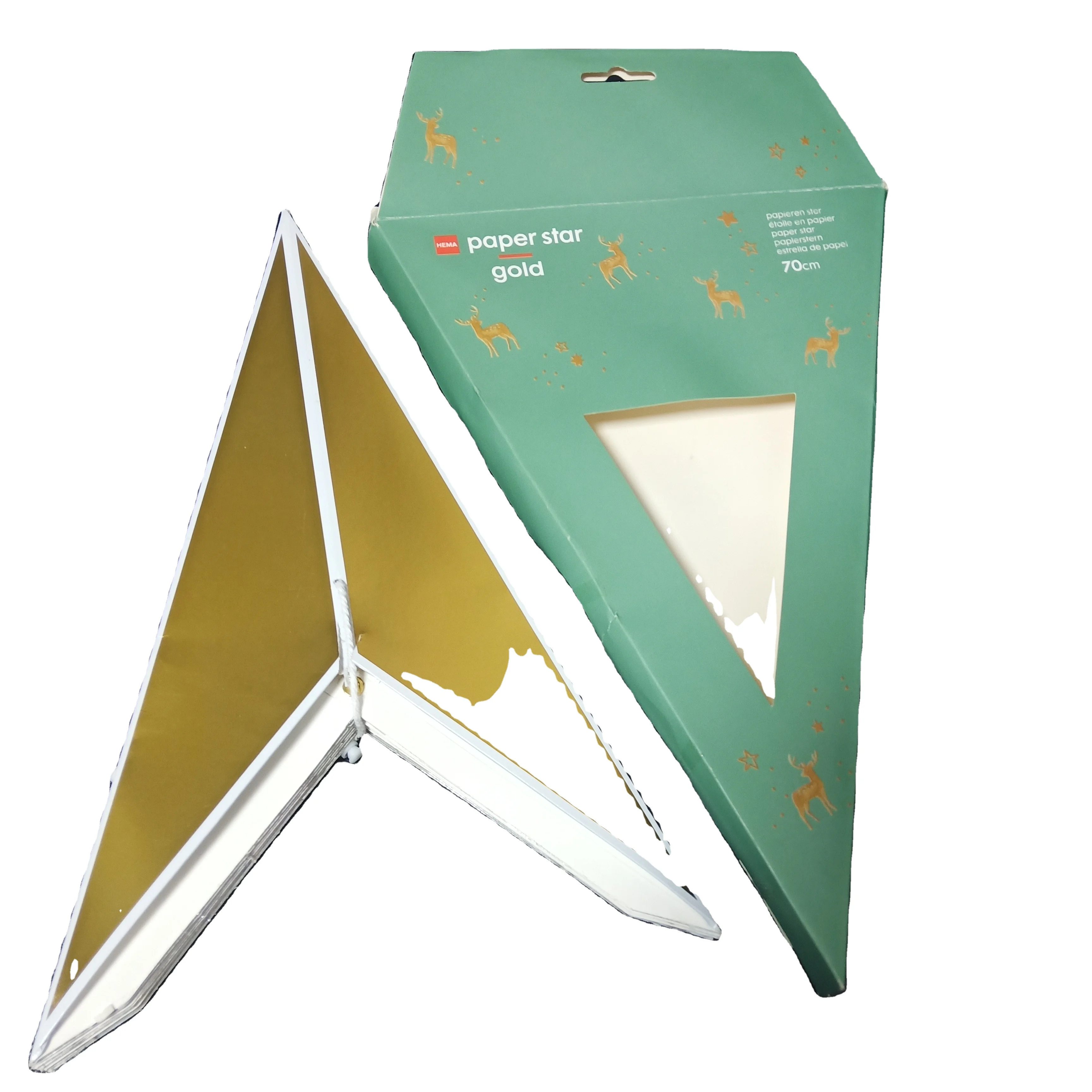 
Paper star lantern decorative cheap wholesale christmas paper lantern pendant lighting for hanging DIY 