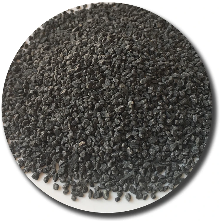 Low price per ton basalt black sand for building decoration
