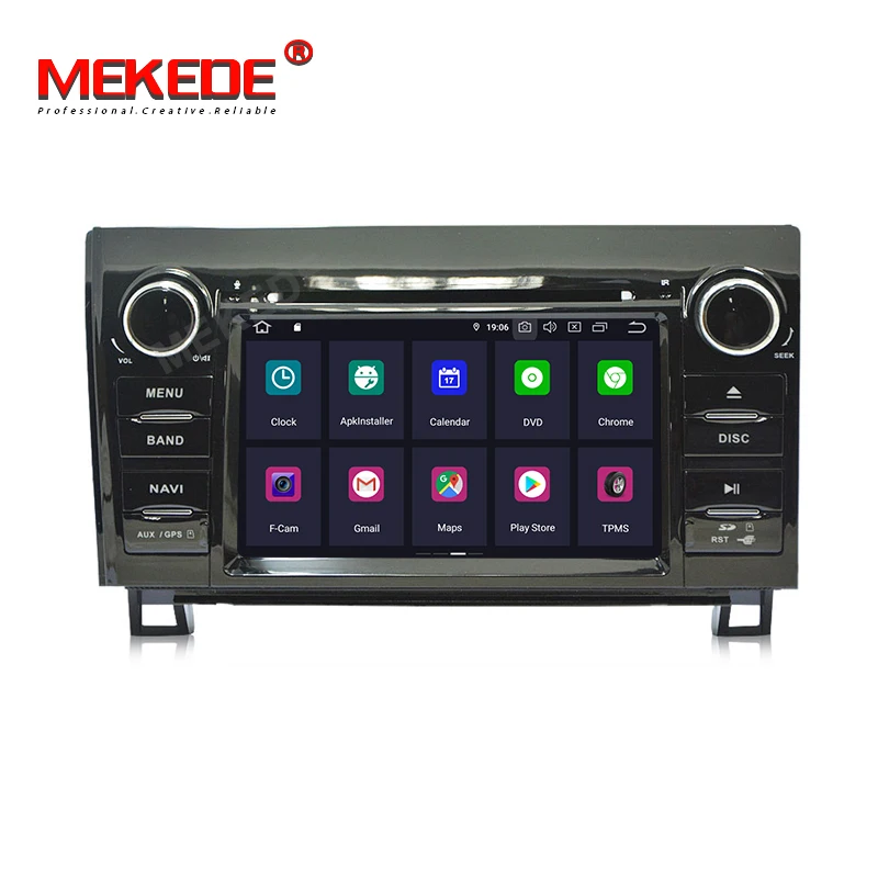 Автомобильный DVD-плеер PX30 Android 2007 7 дюймов GPS для Toyota Tundra 2013-2008