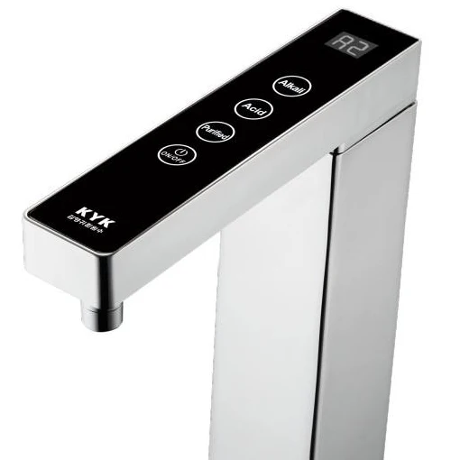 KYK korea alkaline water ionizer smart faucet only kyk square design alkaline water hydrogen water device