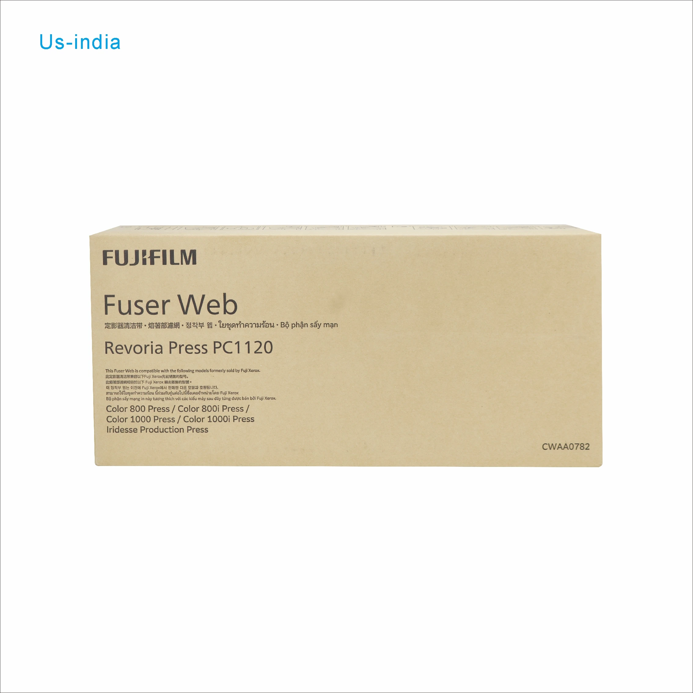 FUJIFILM  Fuser Web New Cleaning Paper Assembly Use For Color 800  800i 1000 1000i Press