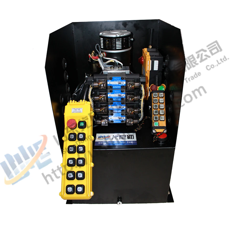 40ft ISO Container DC Hydraulic Lift Telescopic Jack Assembly