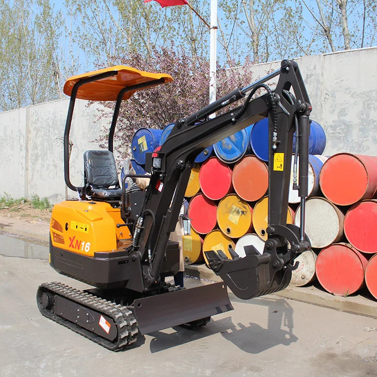 Rhinoceros XN16 China Best Price Mini 1.5Ton Farm Crawler Mini Excavator For Sale Mini Digger With Import Kubota Engine