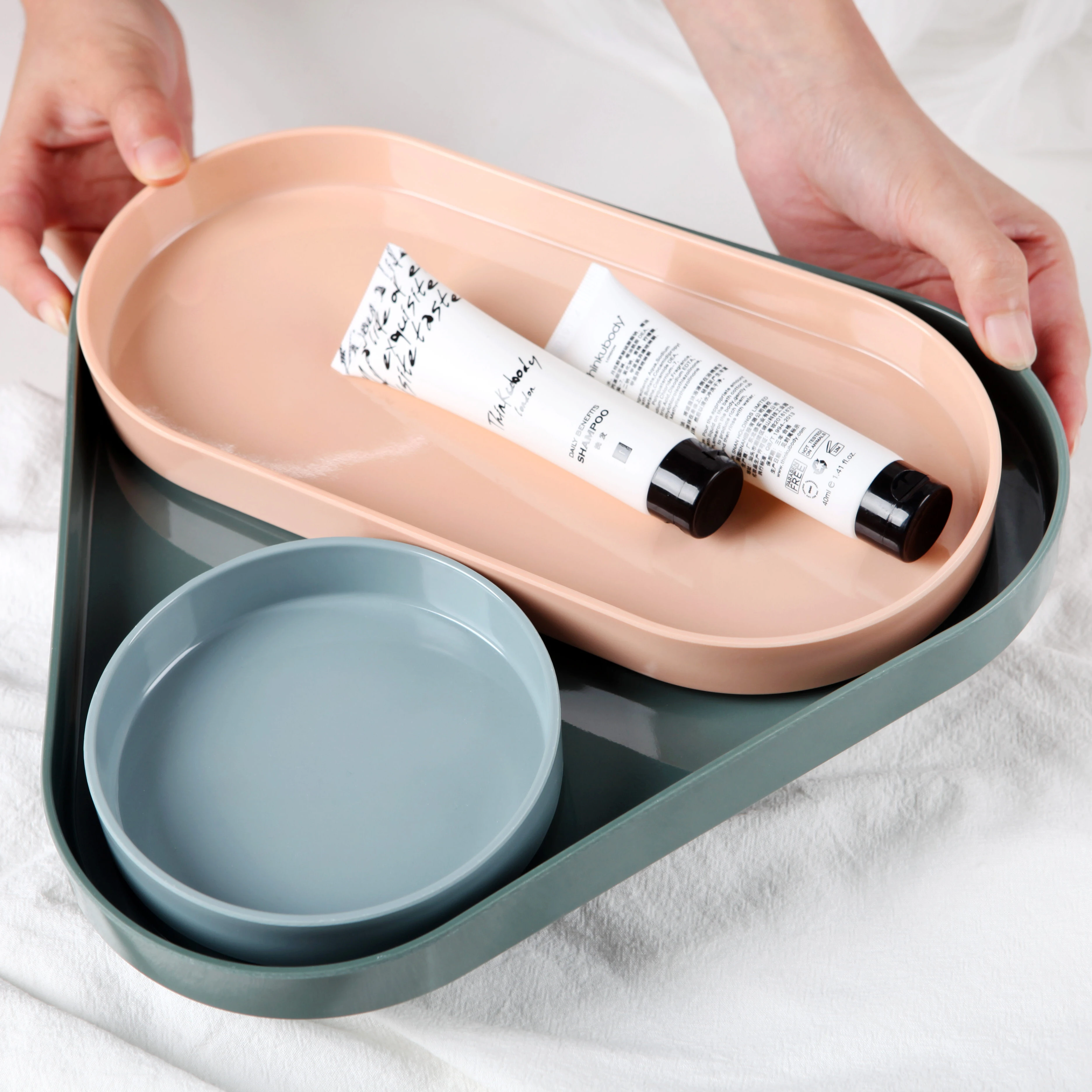 geometry creative serving tray desktop organizer bardia tray jewellery plastic melamine trays sets