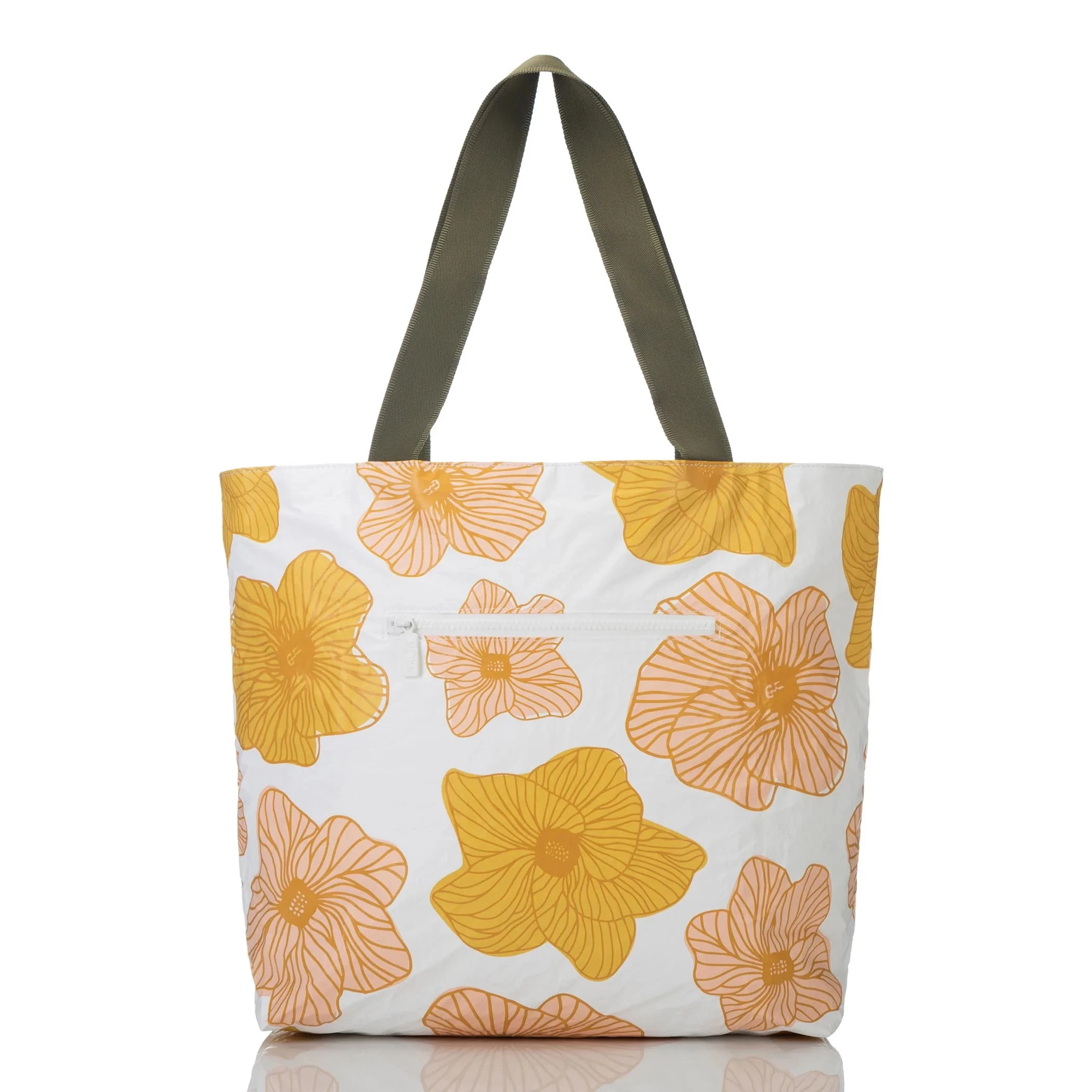 Customized Rubber Logo Summer beach style dupont paper tote bag reusable zipper tyvek bag waterproof