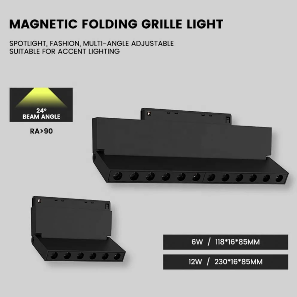 Wholesale Price Custom 3000K 4000K 6000K Modern Linear Lighting Home Magnetic Track Lights