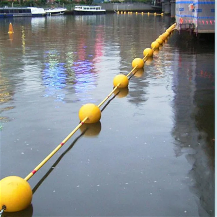 Manufacture LLDPE Mooring Buoy Water Safety Floats EPS Foam Filled Floating Buoy Plastic Ball Float
