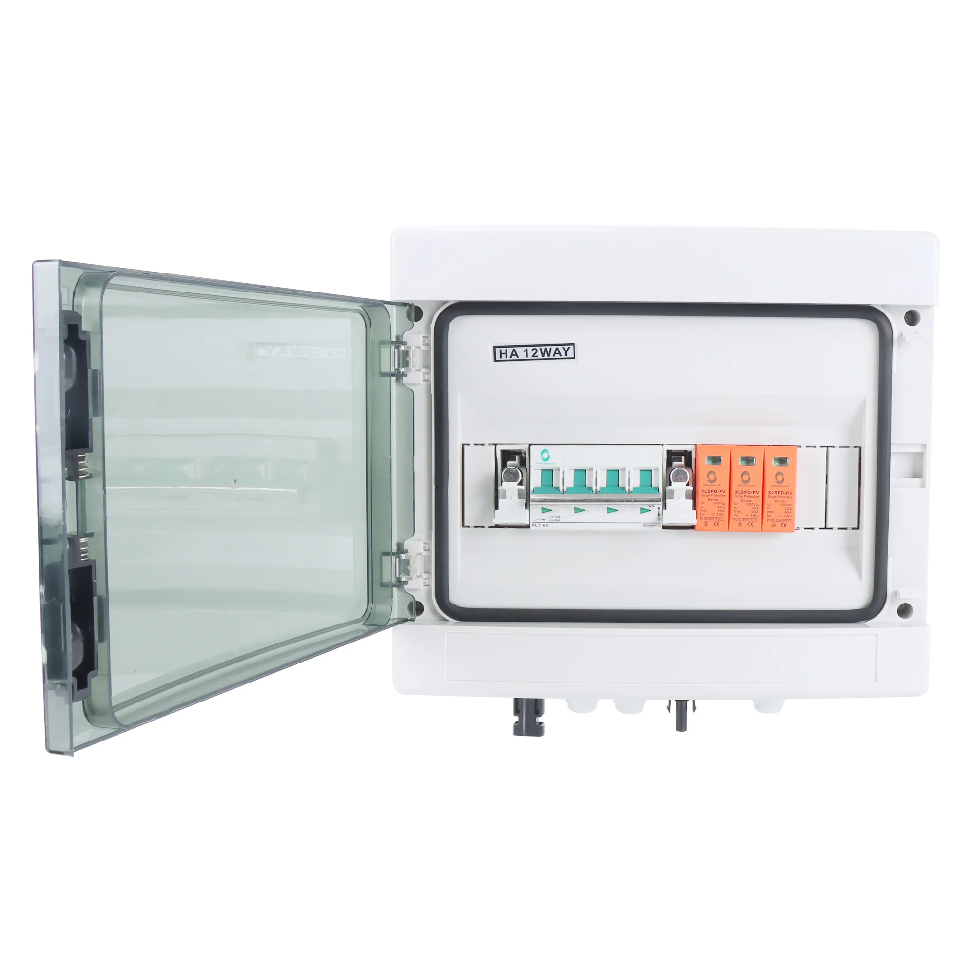 CE WSDB-PV1/1 IP65 1 в набор струн 16A 1000V DC солнечный PV массив распределительный блок для солнечной системы