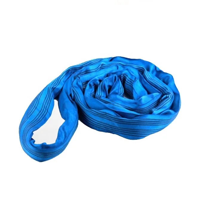 OEM 6T 8T  lifting equipment endless type soft round belt webbing sling