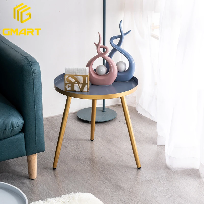 Gmart Nordic Minimalist Living Room Home Usage Stainless Steel Coffee Table And Tv Stand Tea Side Coffee Table