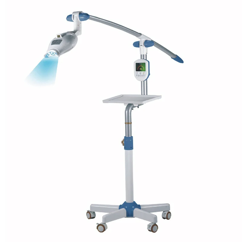 Dental Mobile Teeth Whitening LED Bleaching Machine Accelerator with Tray