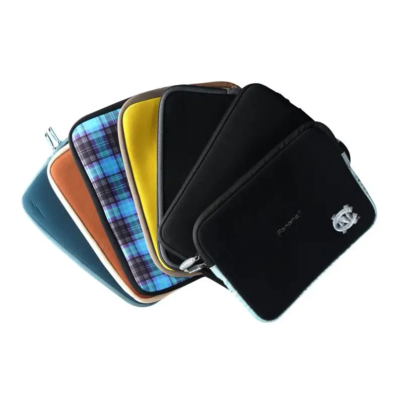 Hot Sell Multicolor Delicate Anti-Theft Polyester Travel leather Laptop Bag With Handle briefcase