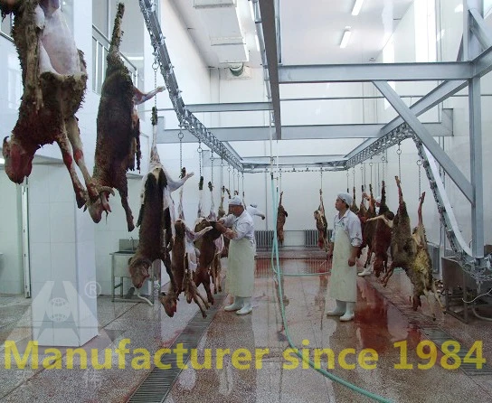 sheep goat mutton meat slaughter machine slaughterhouse plant