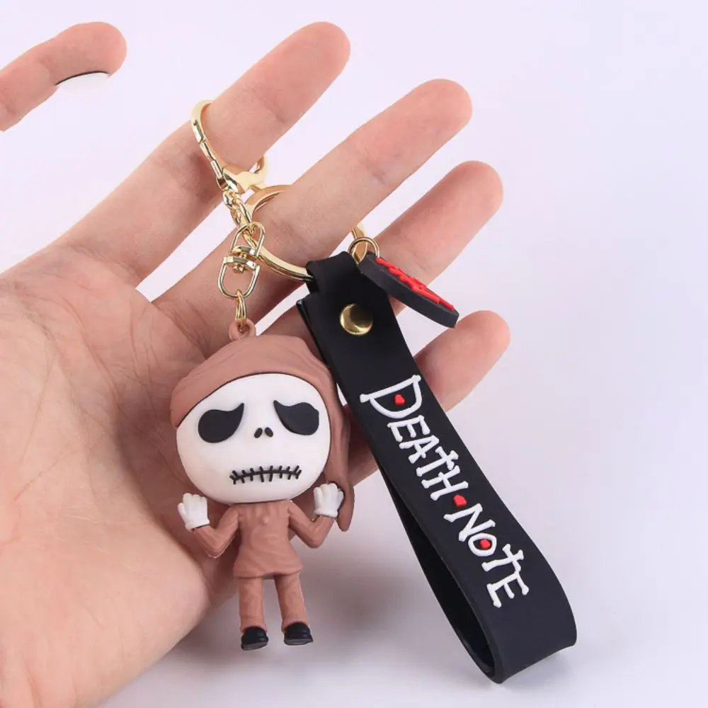 Wholesale creative PVC rubber keychain Soft pvc keyring custom funny 3D Halloween pumpkin shape keychains